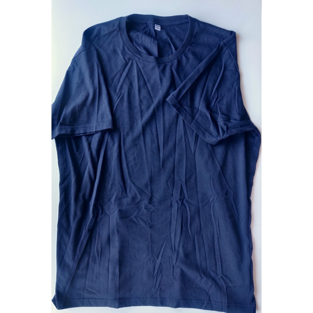 Men's XL Uniqlo Deep Blue Short Sleeve T-Shirt
